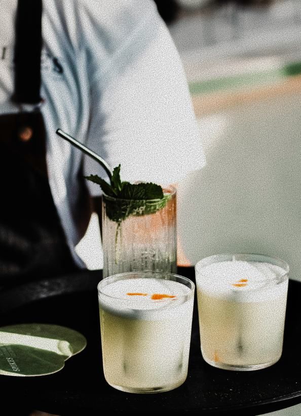 Cocktails served at Spikes